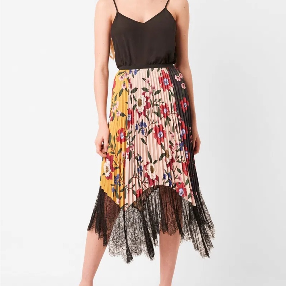 French Connection Pleated Skirt